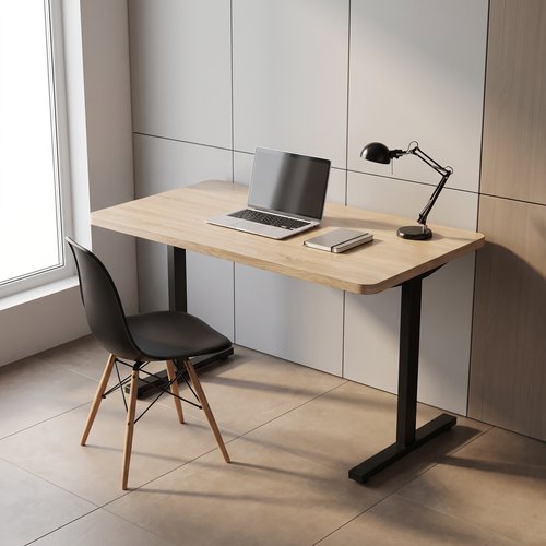 Bureau P.Mitalique + chaise Scandinave
